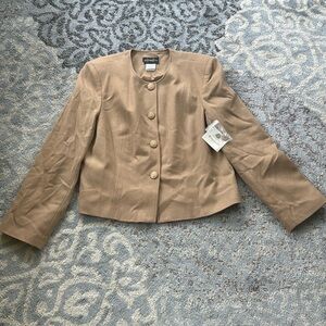 Vintage Requirements Wool Blazer Tan 18T
